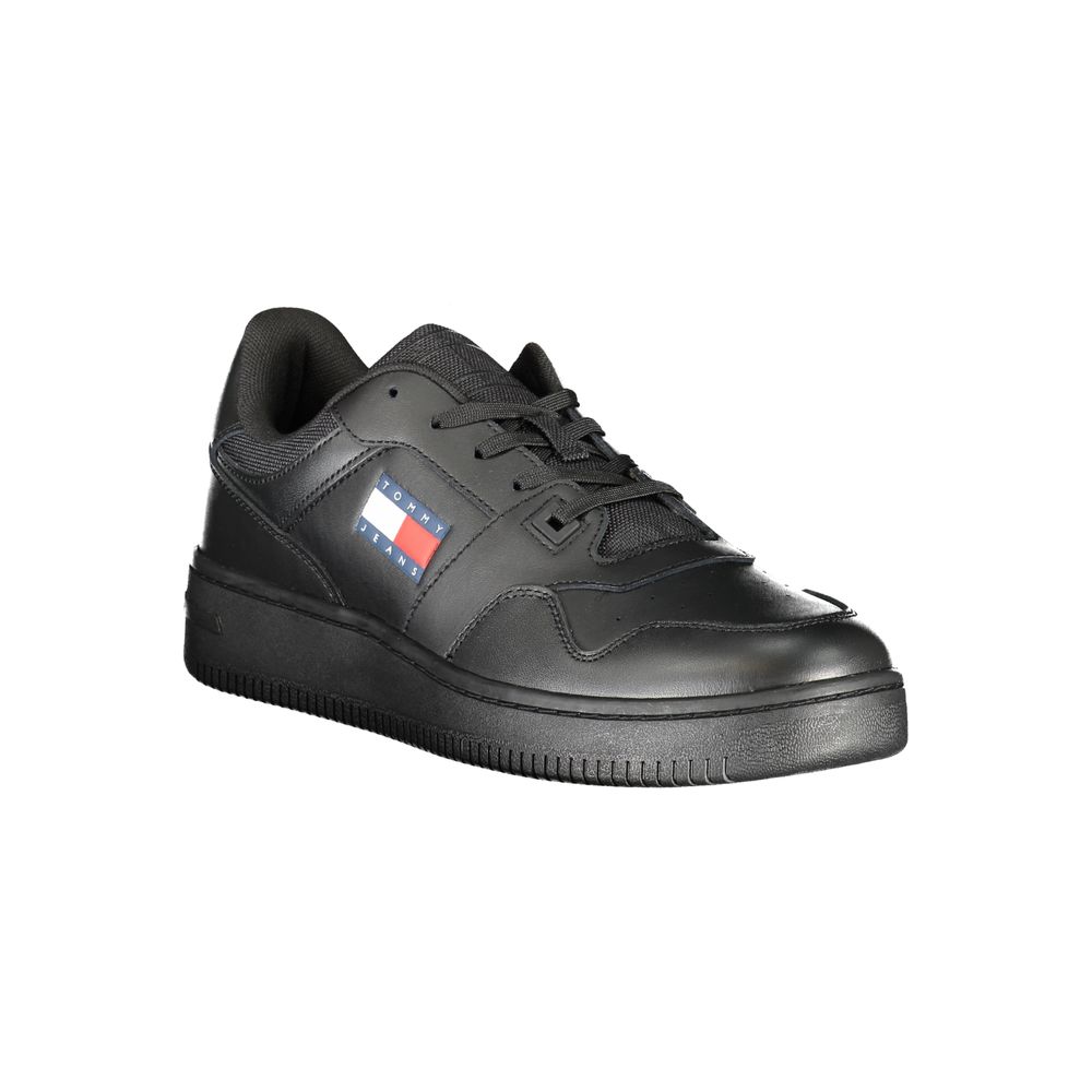 Baskets noires en polyester Tommy Hilfiger
