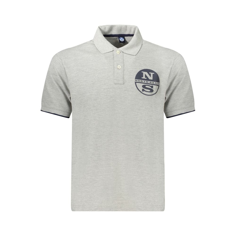 North Sails Herren Poloshirt aus brauner Baumwolle