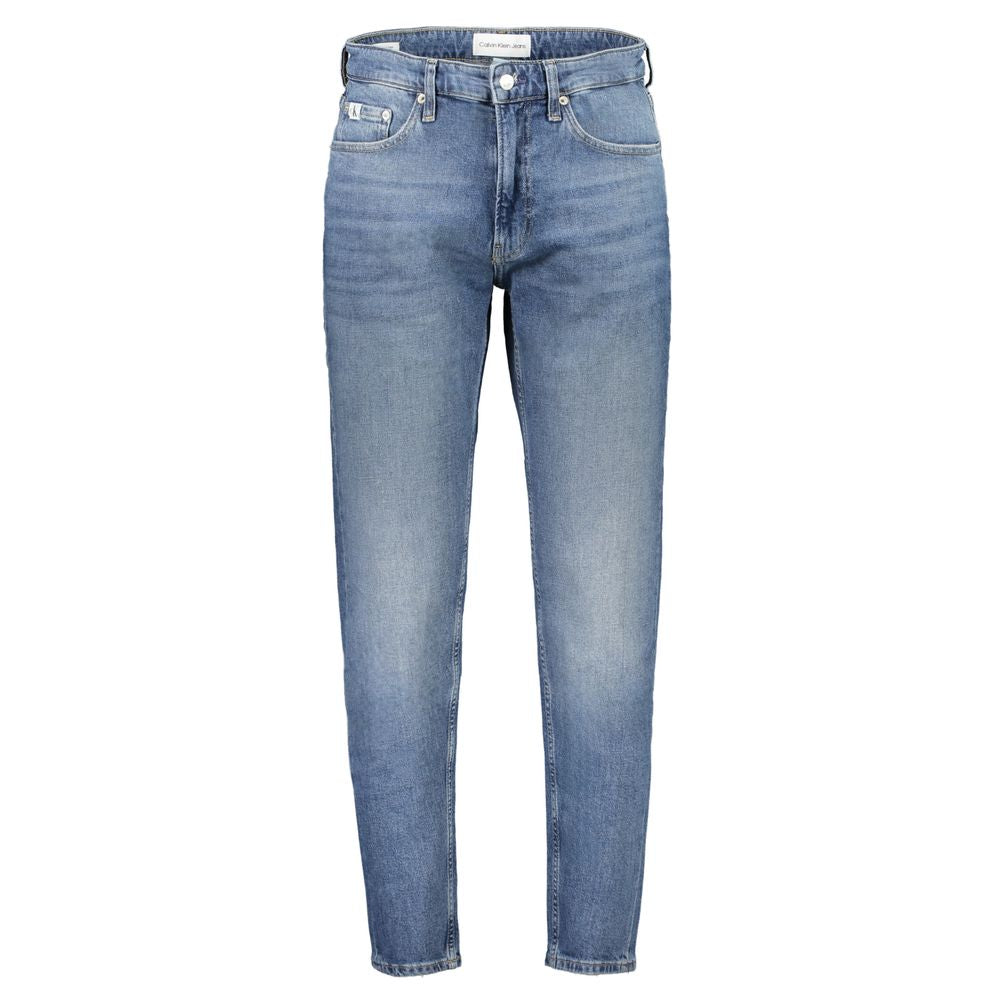 Jean et pantalon en coton bleu Calvin Klein