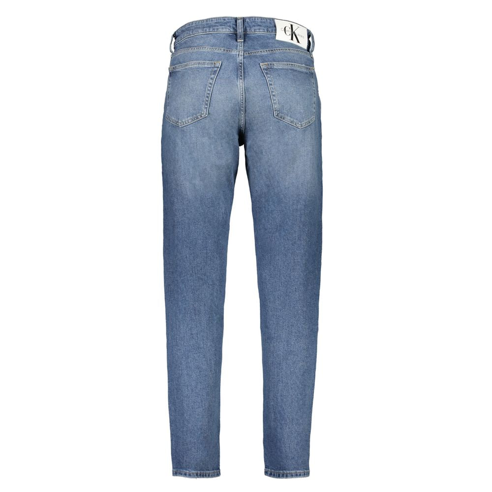 Jean et pantalon en coton bleu Calvin Klein