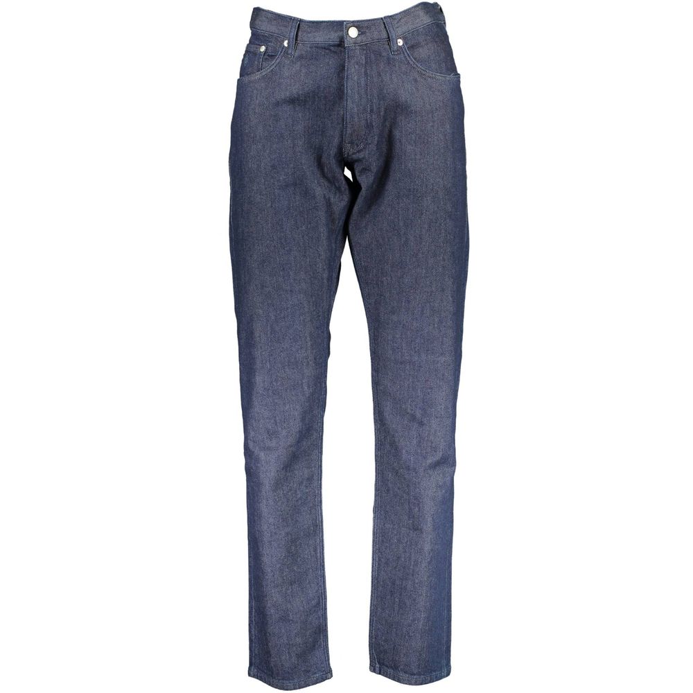 Jean Gant en coton bleu pour homme