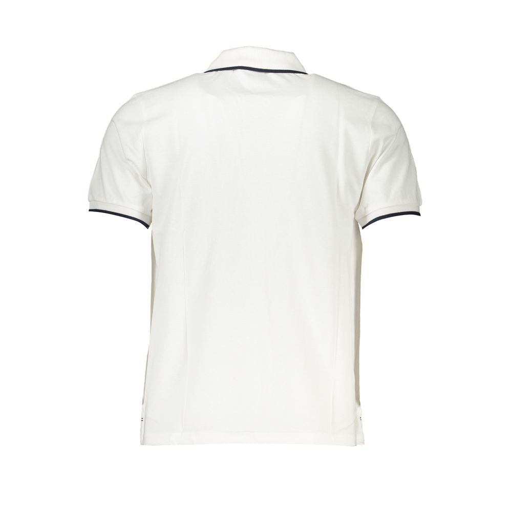 Weißes Poloshirt aus Baumwolle von North Sails