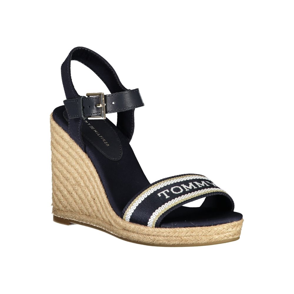 Sandales Tommy Hilfiger en polyester bleu