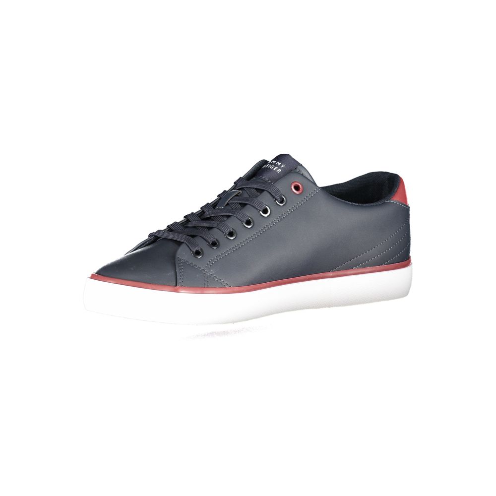 Baskets Tommy Hilfiger en polyester bleu