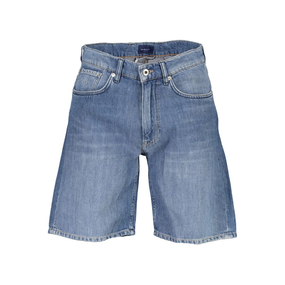Gant Herren-Bermudajeans aus blauer Baumwolle