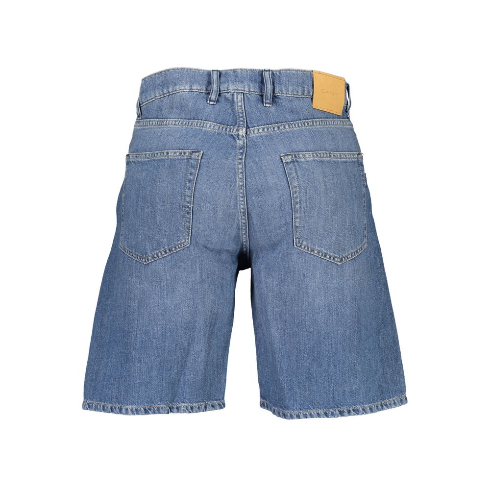 Gant Herren-Bermudajeans aus blauer Baumwolle