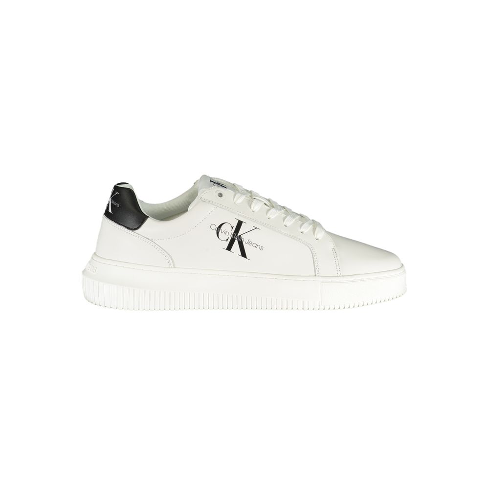 Baskets à lacets blanches sophistiquées Calvin Klein