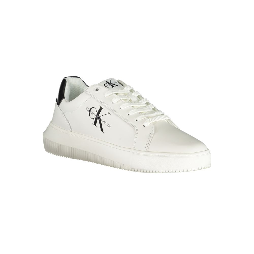 Baskets à lacets blanches sophistiquées Calvin Klein