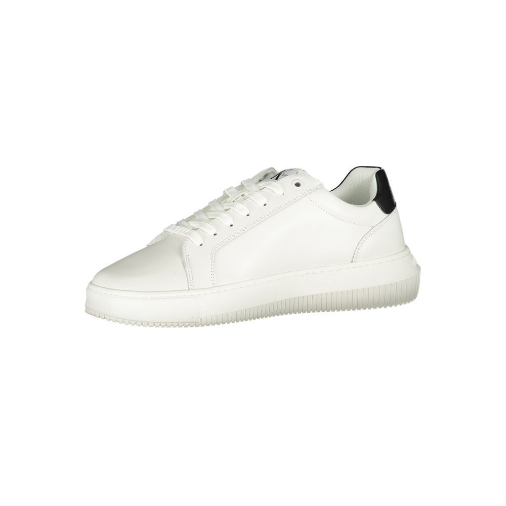 Baskets à lacets blanches sophistiquées Calvin Klein