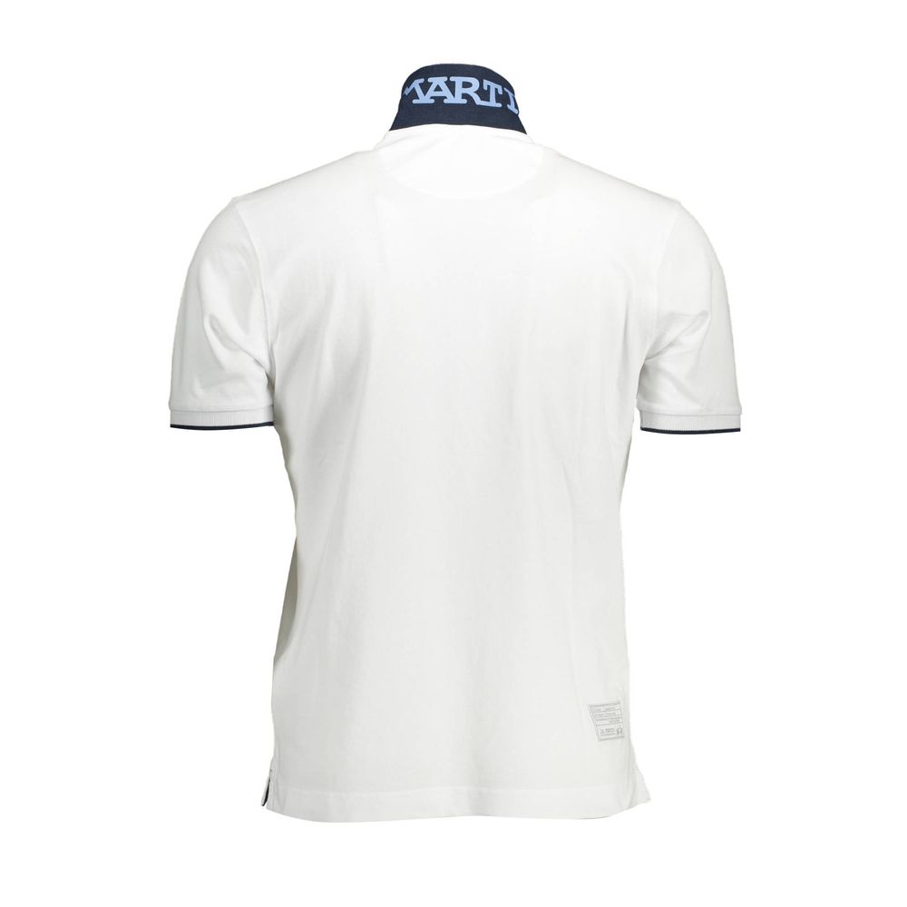 La Martina Elegantes Kurzarm-Poloshirt in Weiß für Herren