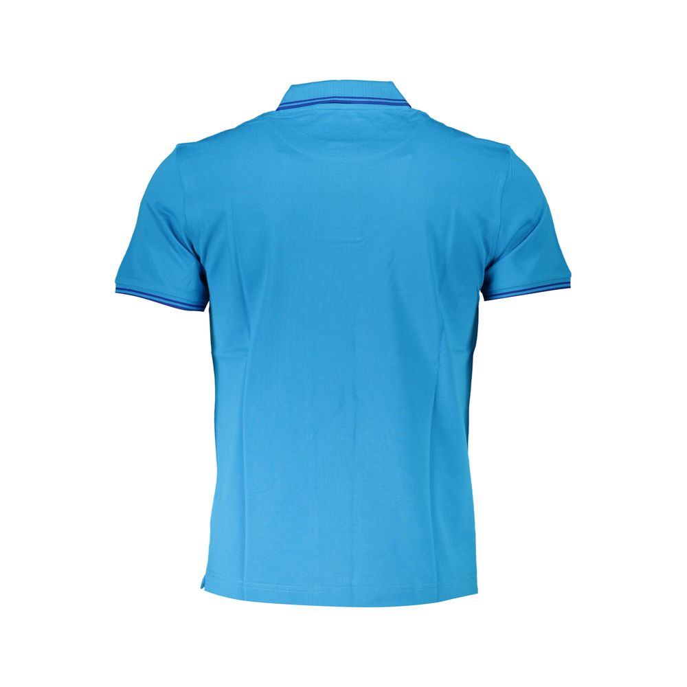 Harmont &amp; Blaine Hellblaues Herren-Poloshirt aus Baumwolle