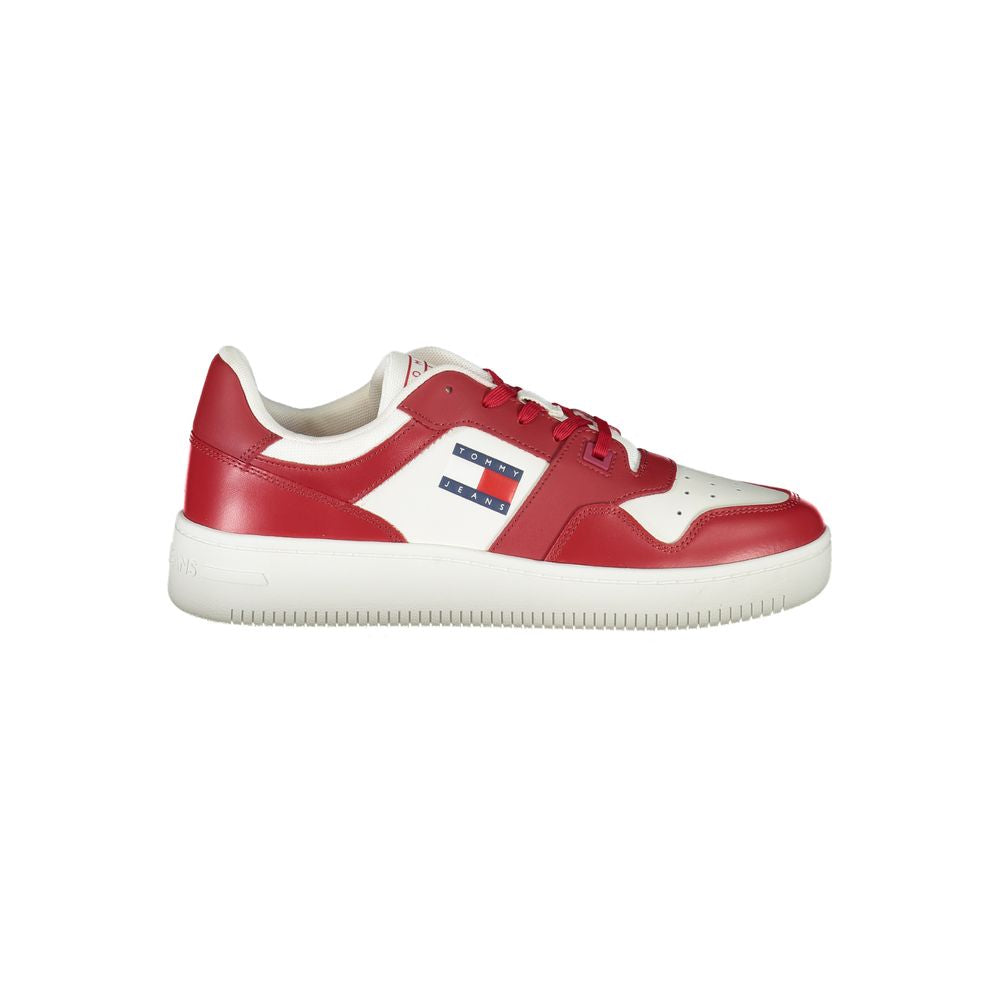 Baskets Tommy Hilfiger en cuir rose pour homme