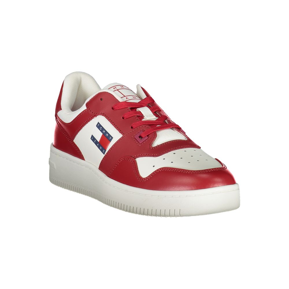 Baskets Tommy Hilfiger en cuir rose pour homme