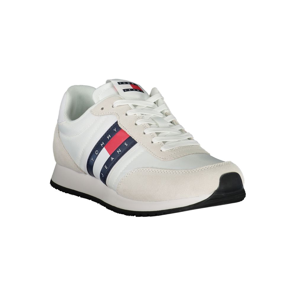 Baskets blanches élégantes Tommy Hilfiger avec détails contrastés