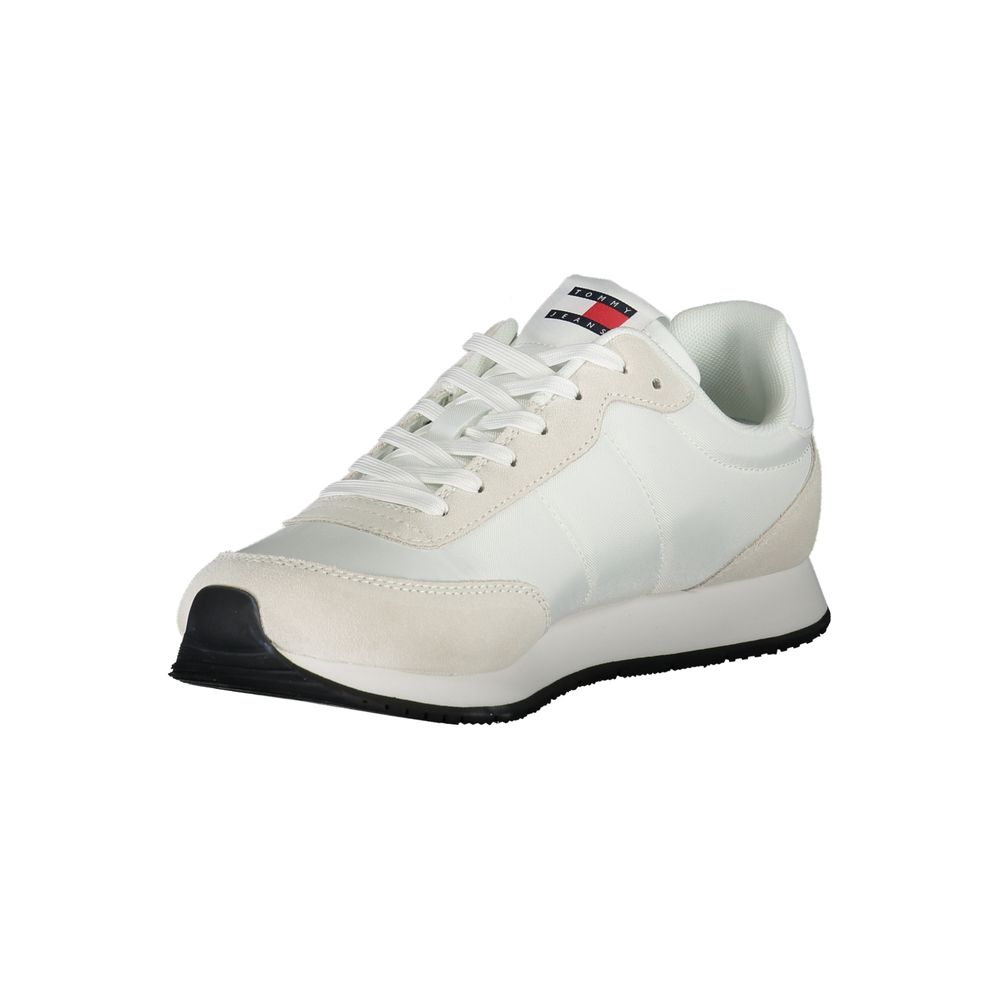 Baskets blanches élégantes Tommy Hilfiger avec détails contrastés