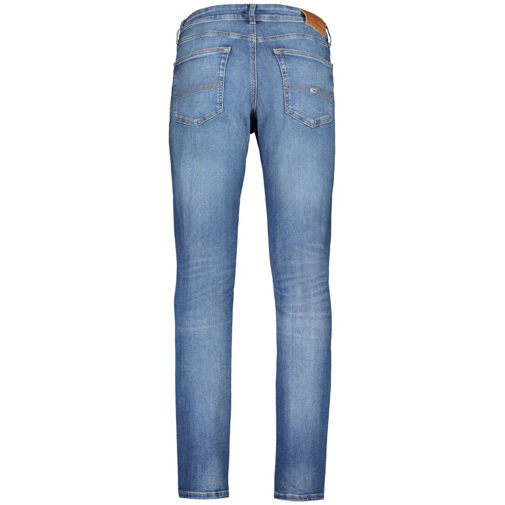 Jean et pantalon en coton bleu Tommy Hilfiger