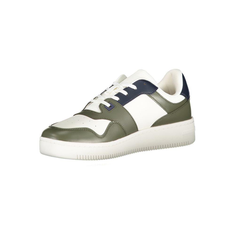 Baskets Tommy Hilfiger en cuir vert pour homme