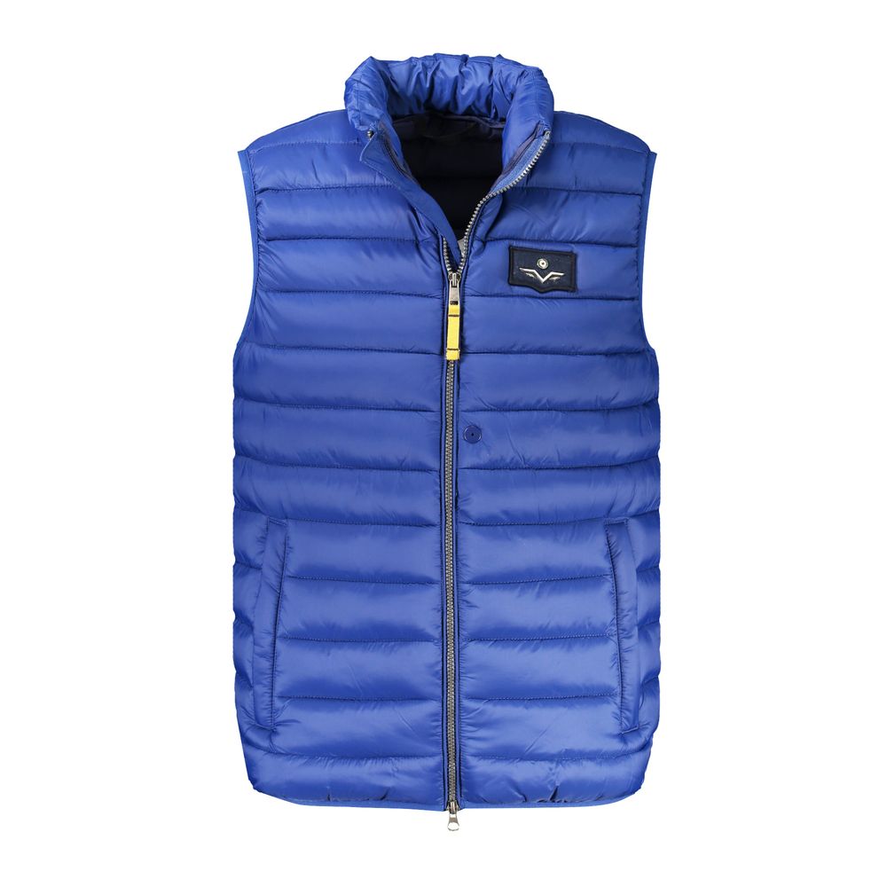 Blaue Herrenjacke aus Polyamid von Armata Di Mare