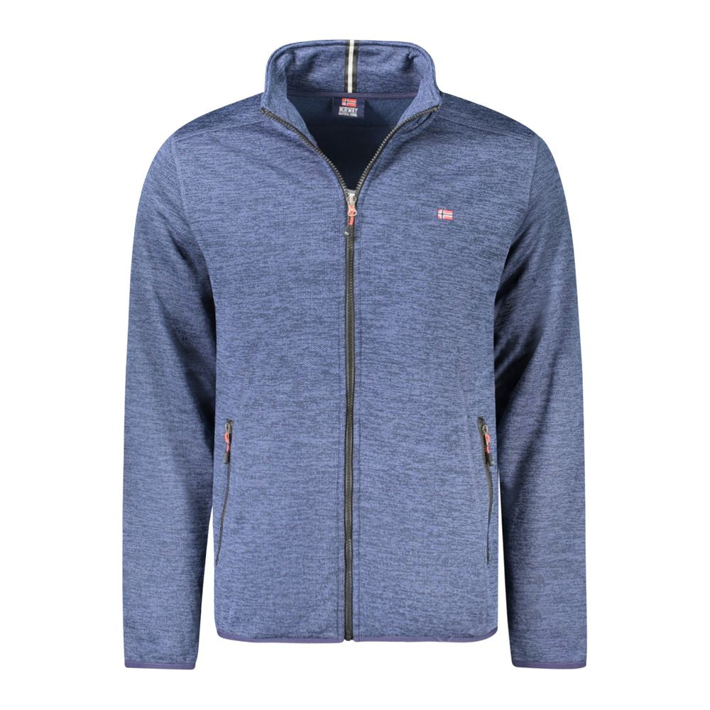 Norwegen 1963 Blaue Polyesterjacke für Herren