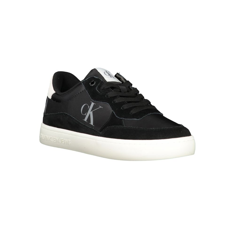 Baskets Calvin Klein noires en polyester pour homme