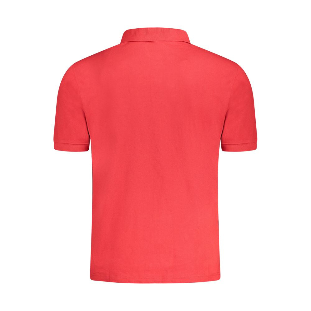 North Sails Herren Poloshirt aus roter Baumwolle