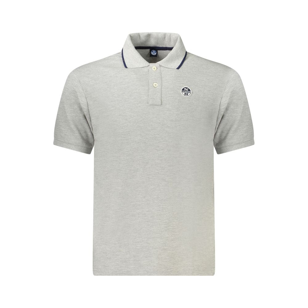 North Sails Herren Poloshirt aus brauner Baumwolle