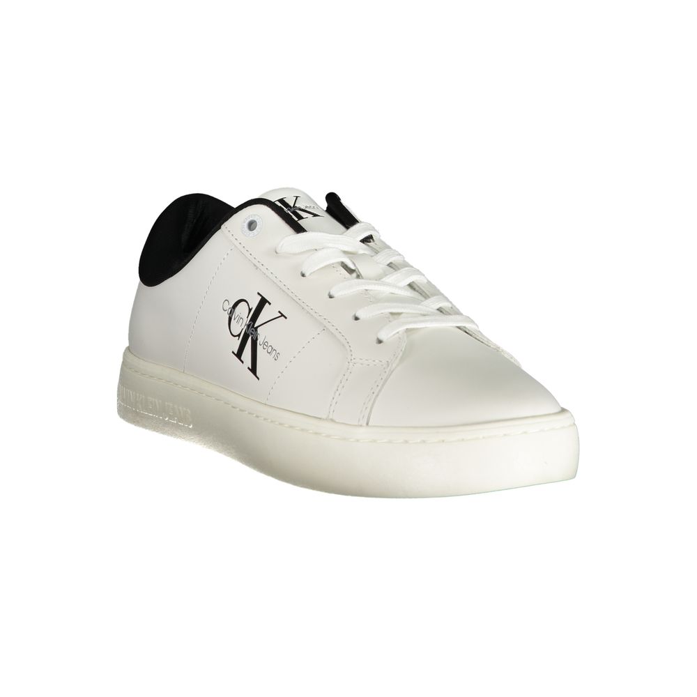Baskets Calvin Klein en polyester blanc