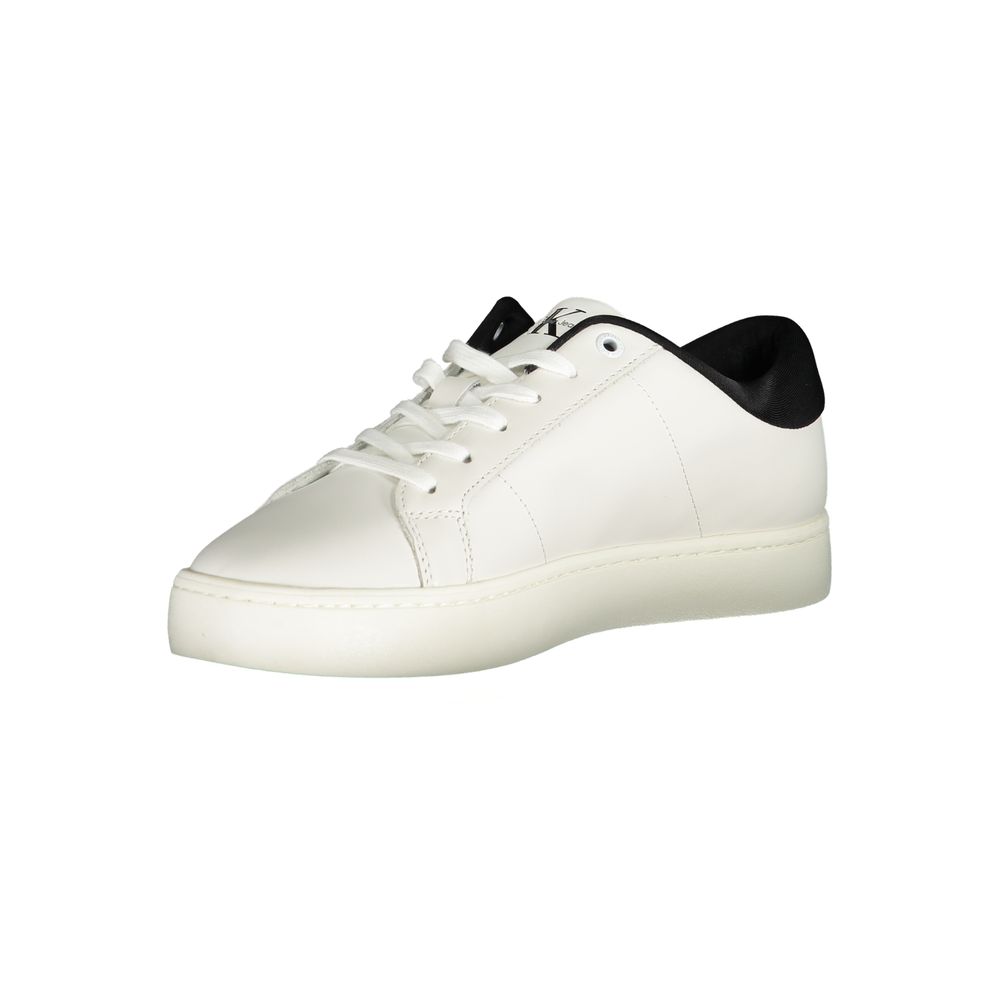 Baskets Calvin Klein en polyester blanc