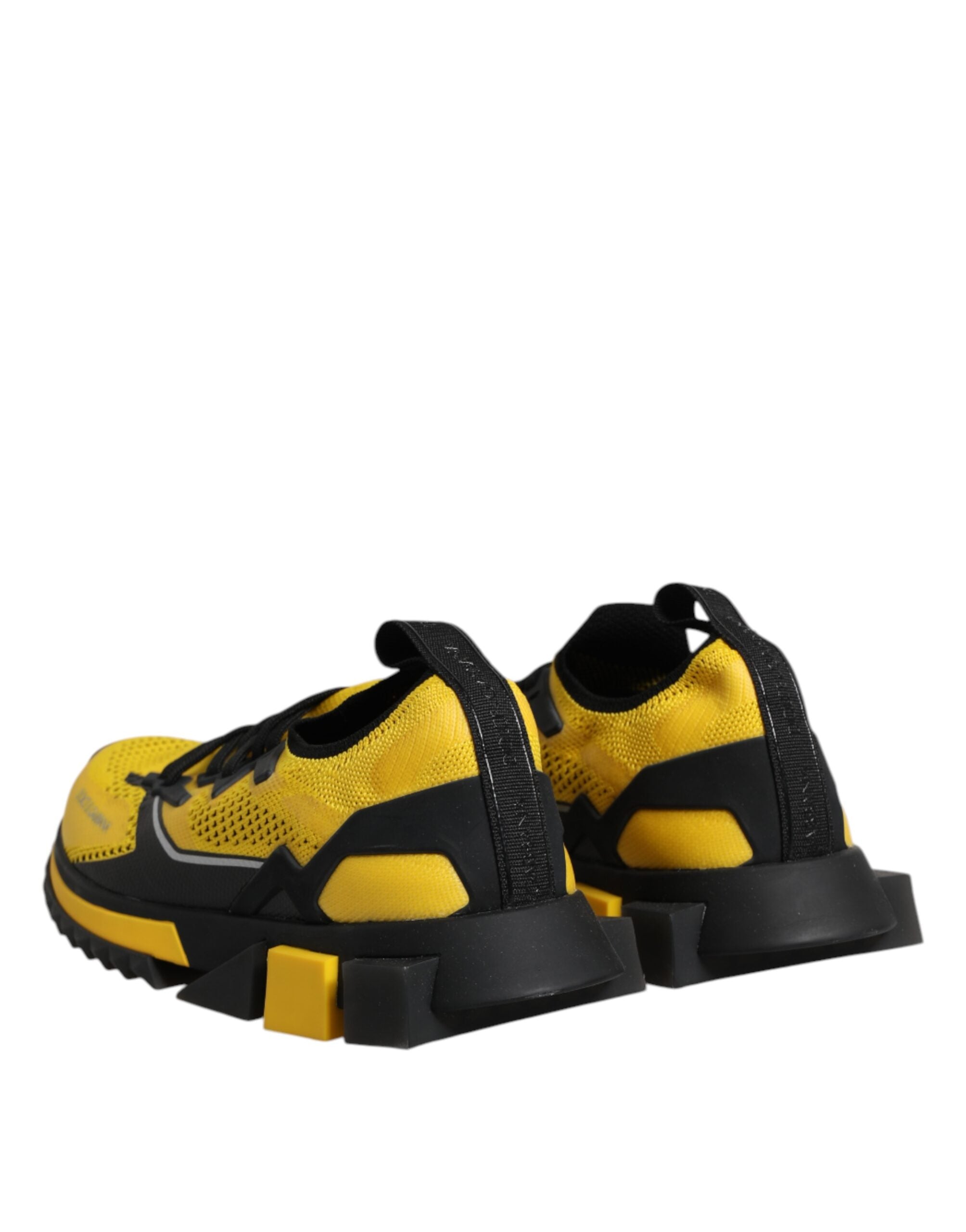 Baskets de sport extensibles jaunes Dolce &amp; Gabbana SORRENTO