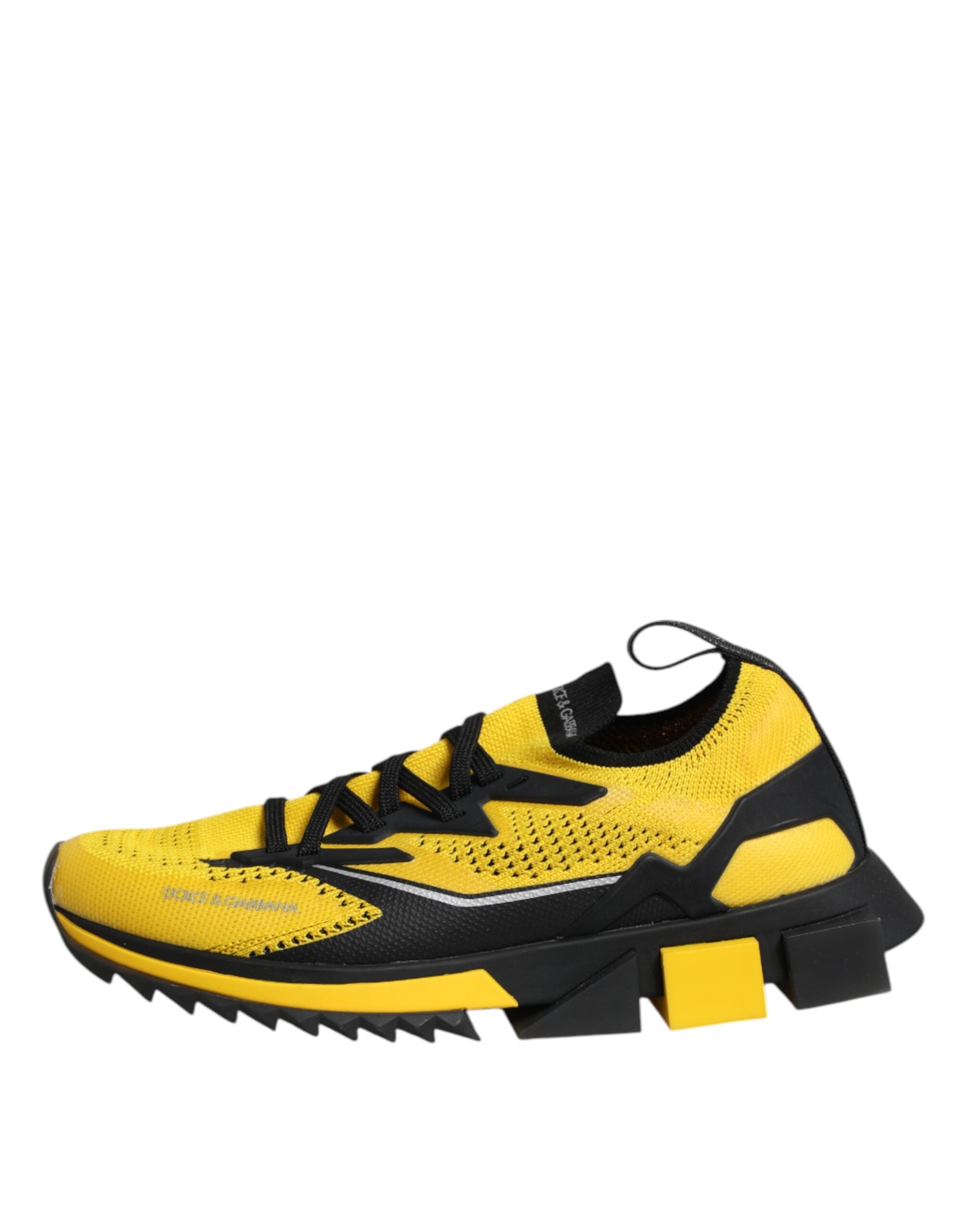 Baskets de sport extensibles jaunes Dolce &amp; Gabbana SORRENTO