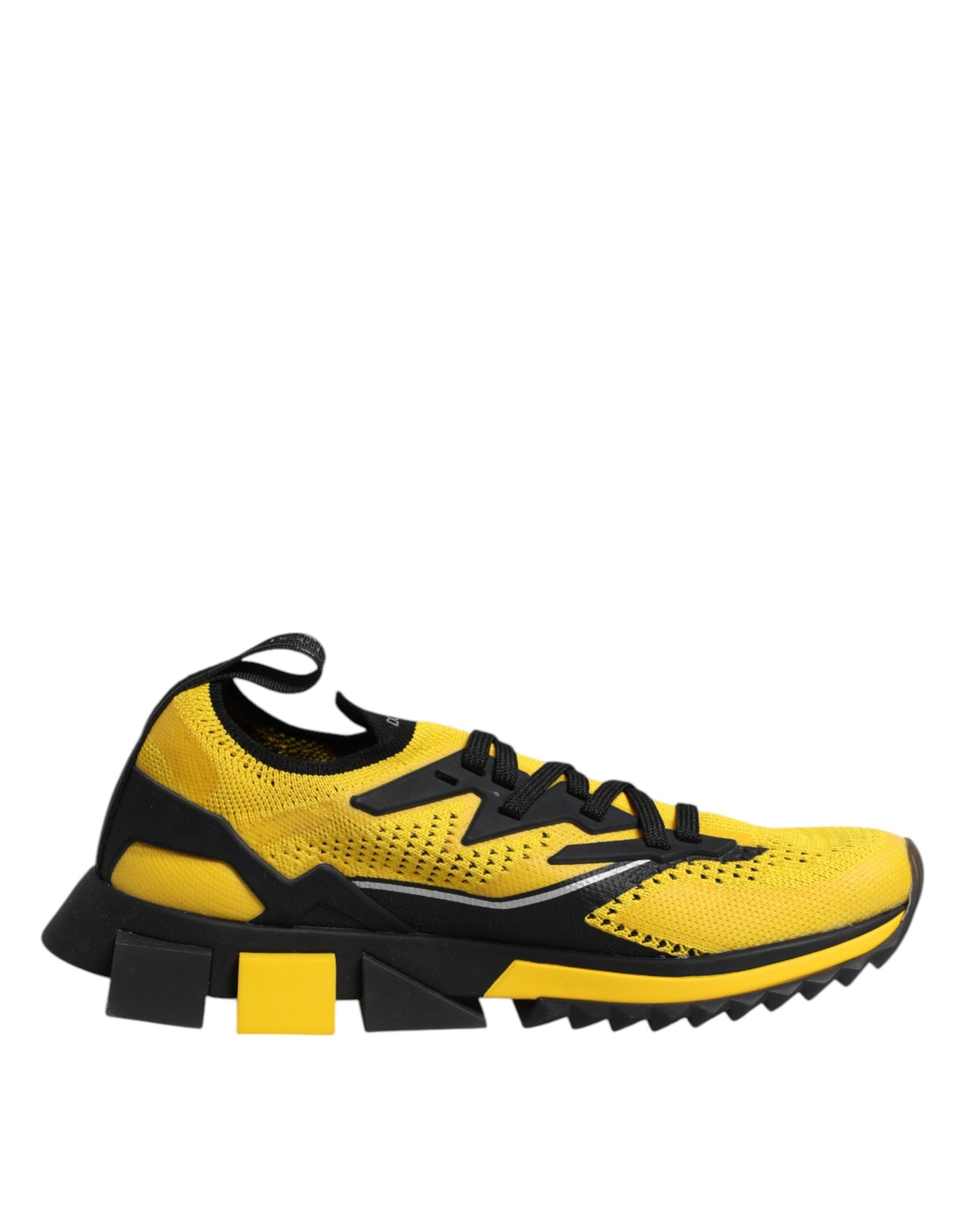 Baskets de sport extensibles jaunes Dolce &amp; Gabbana SORRENTO