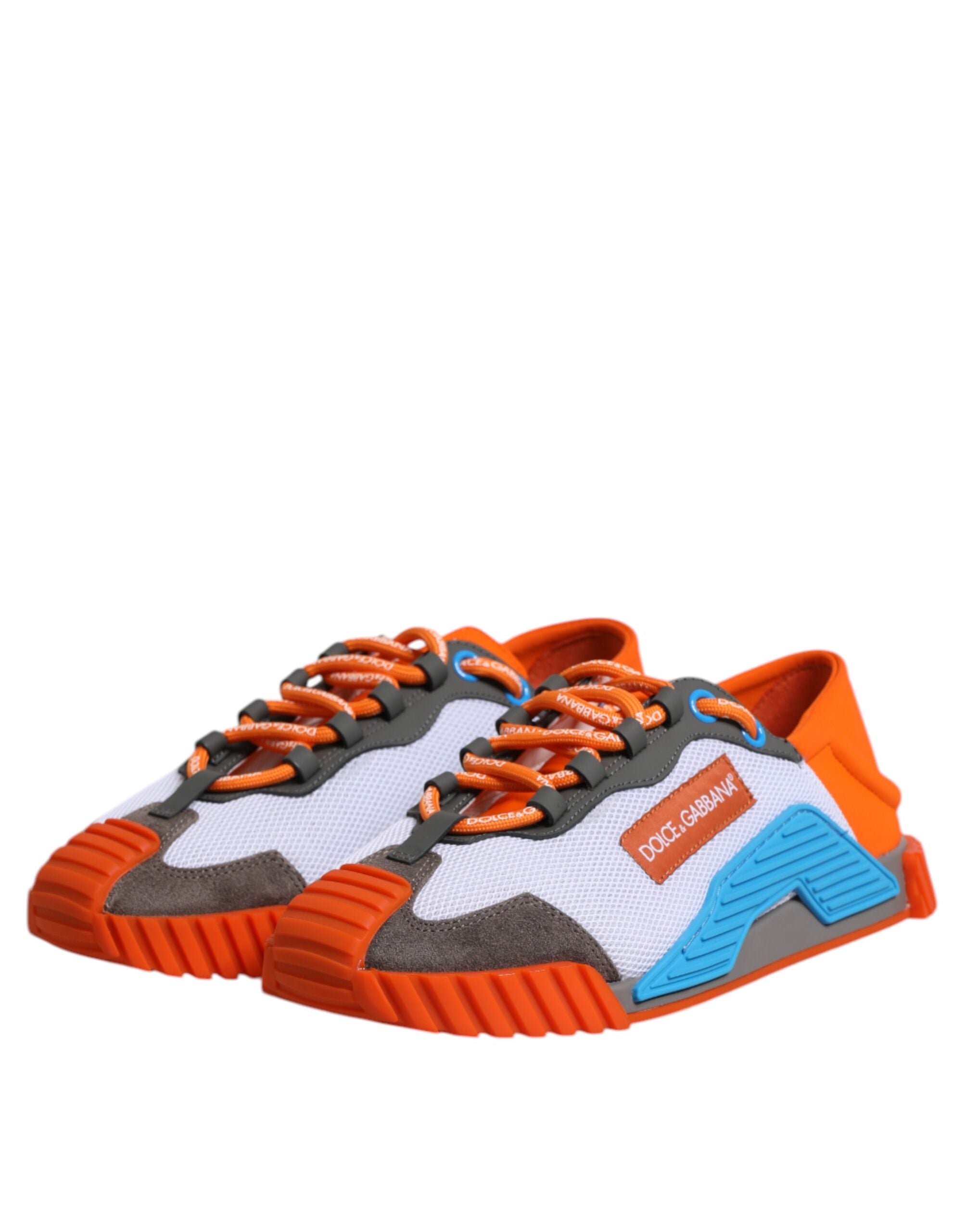 Baskets basses à lacets multicolores Dolce &amp; Gabbana NS1