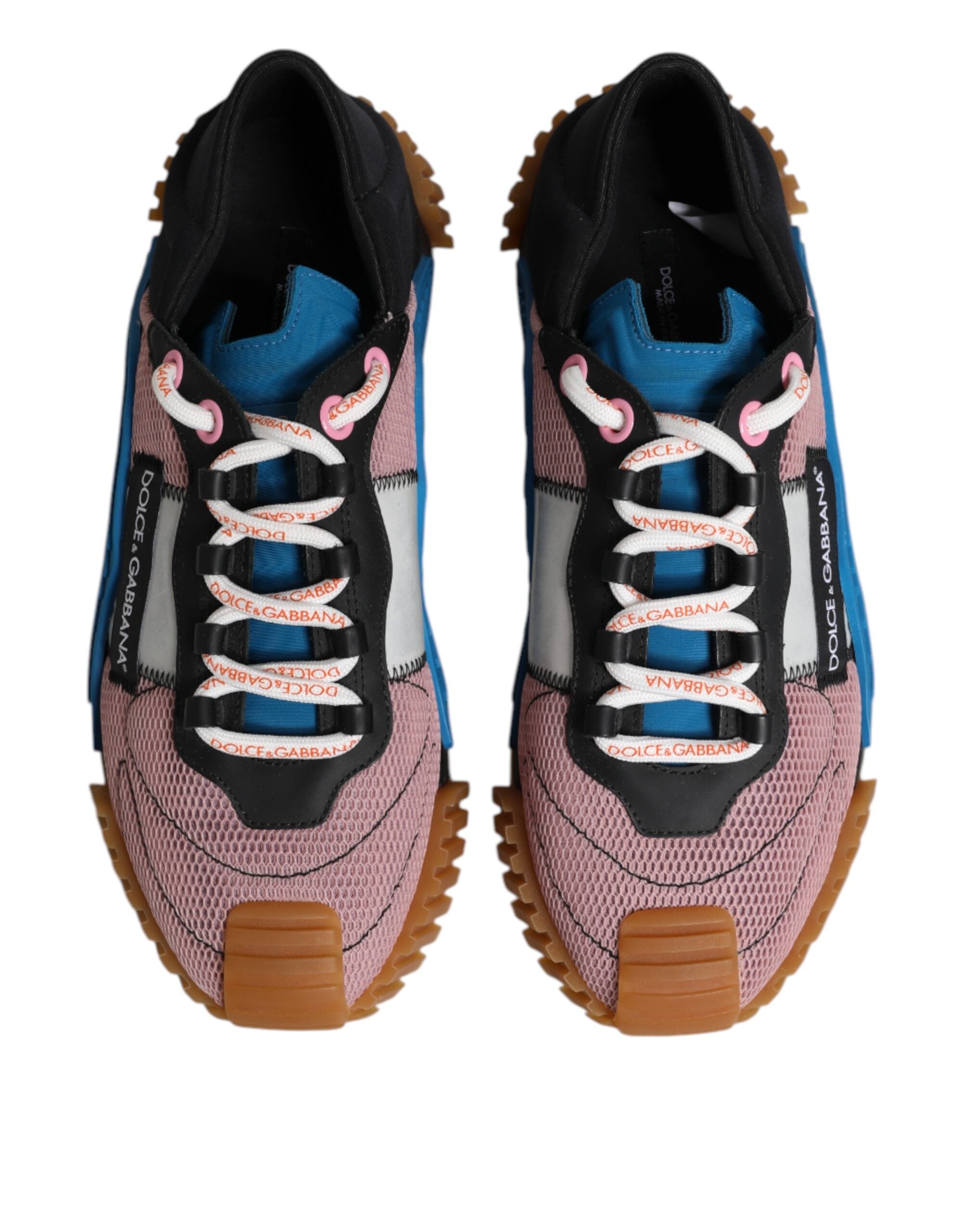 Baskets basses à lacets multicolores Dolce &amp; Gabbana NS1