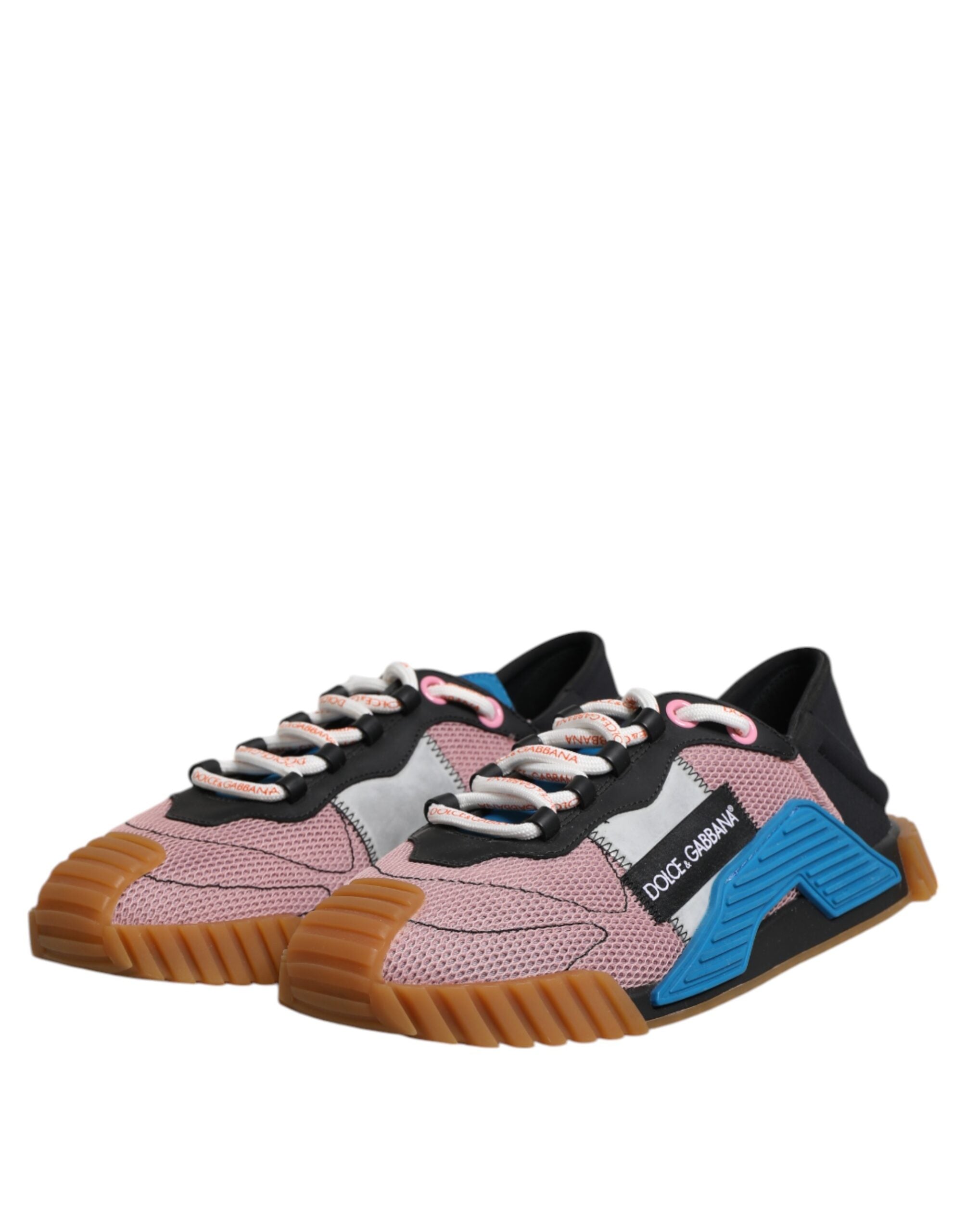 Baskets basses à lacets multicolores Dolce &amp; Gabbana NS1