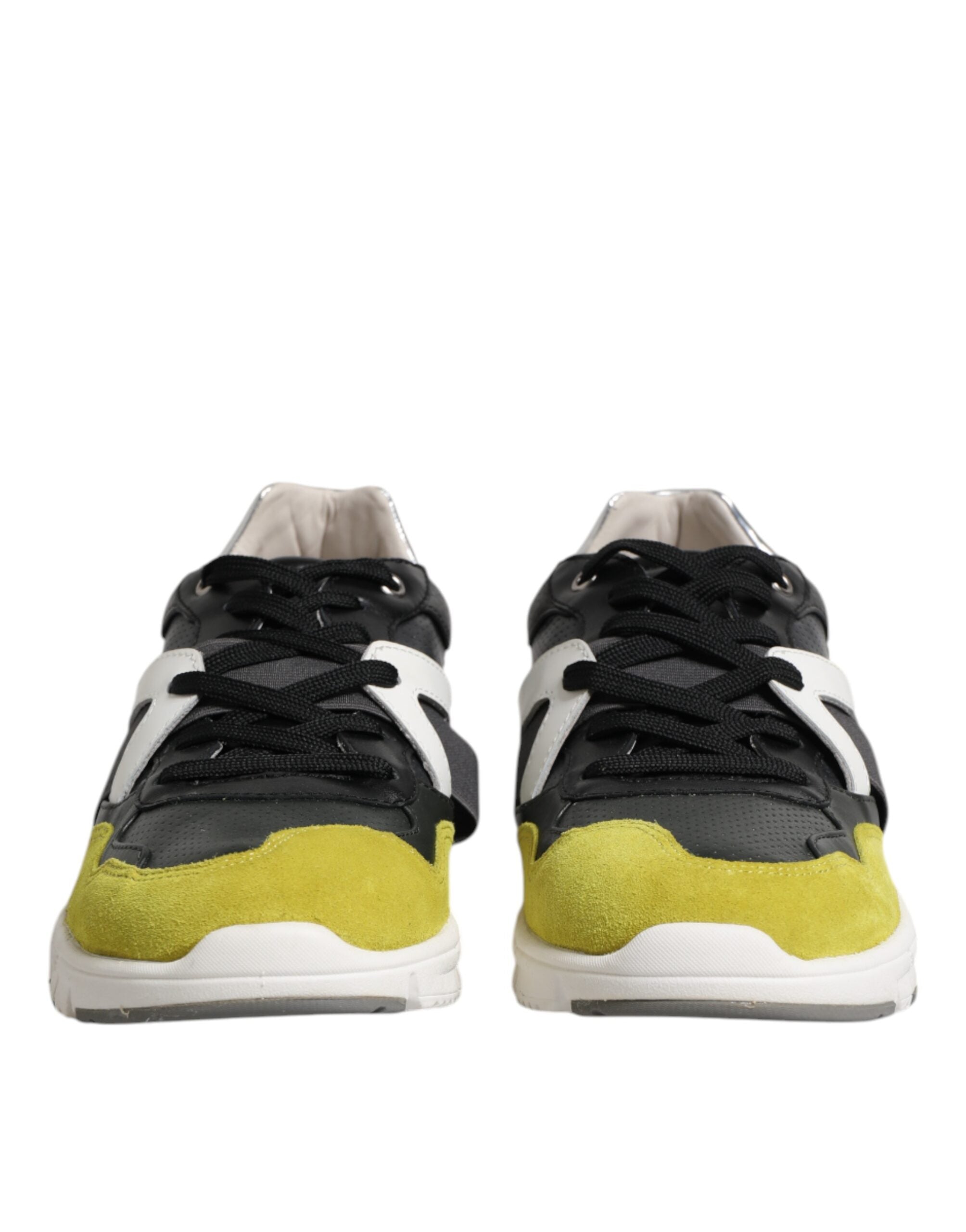 Baskets basses à lacets multicolores Dolce &amp; Gabbana pour homme