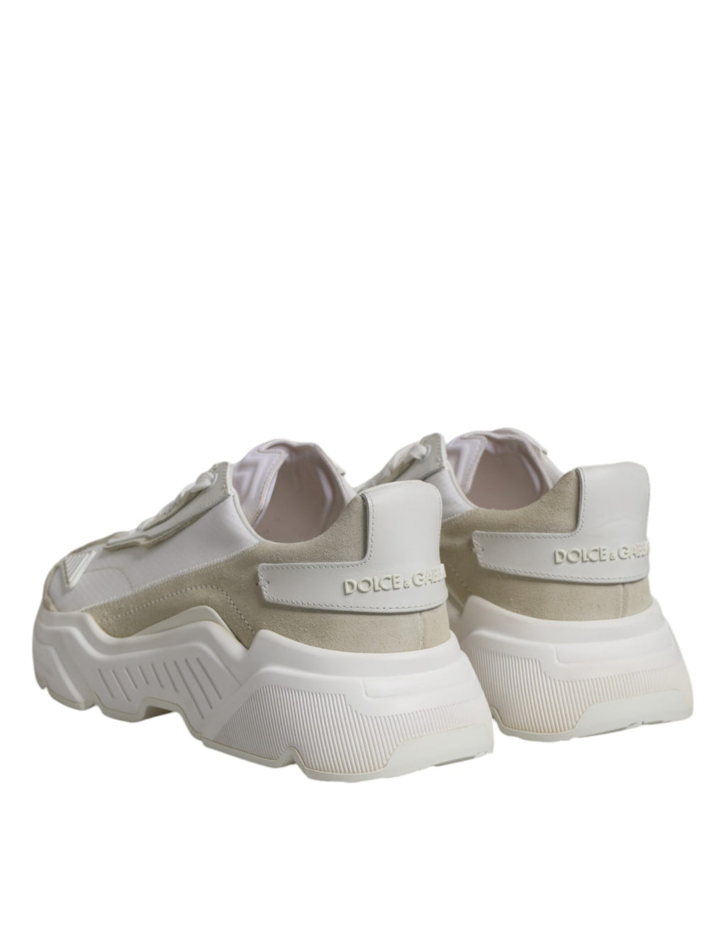 Baskets basses blanches Daymaster pour homme Dolce &amp; Gabbana