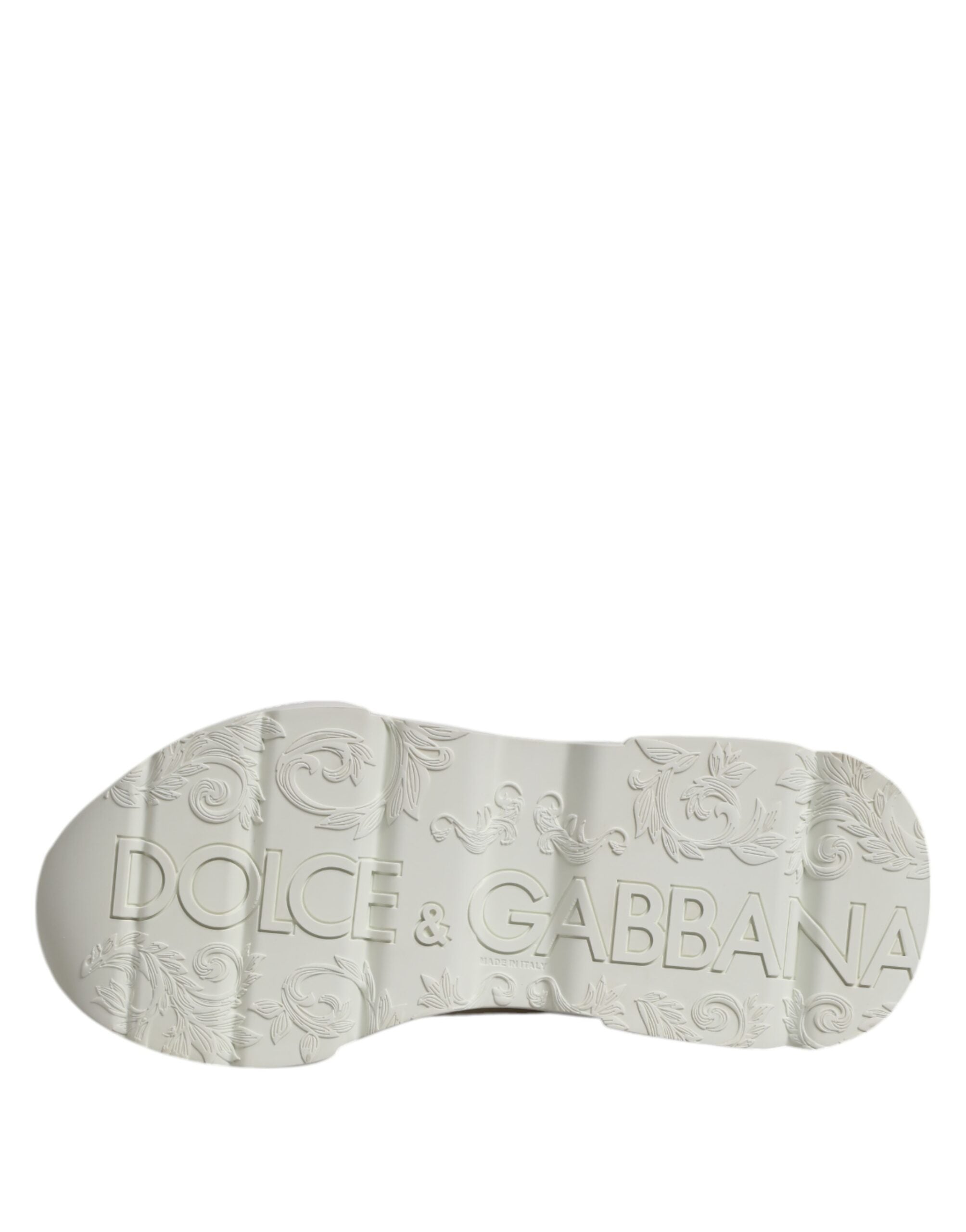 Baskets basses blanches Daymaster pour homme Dolce &amp; Gabbana