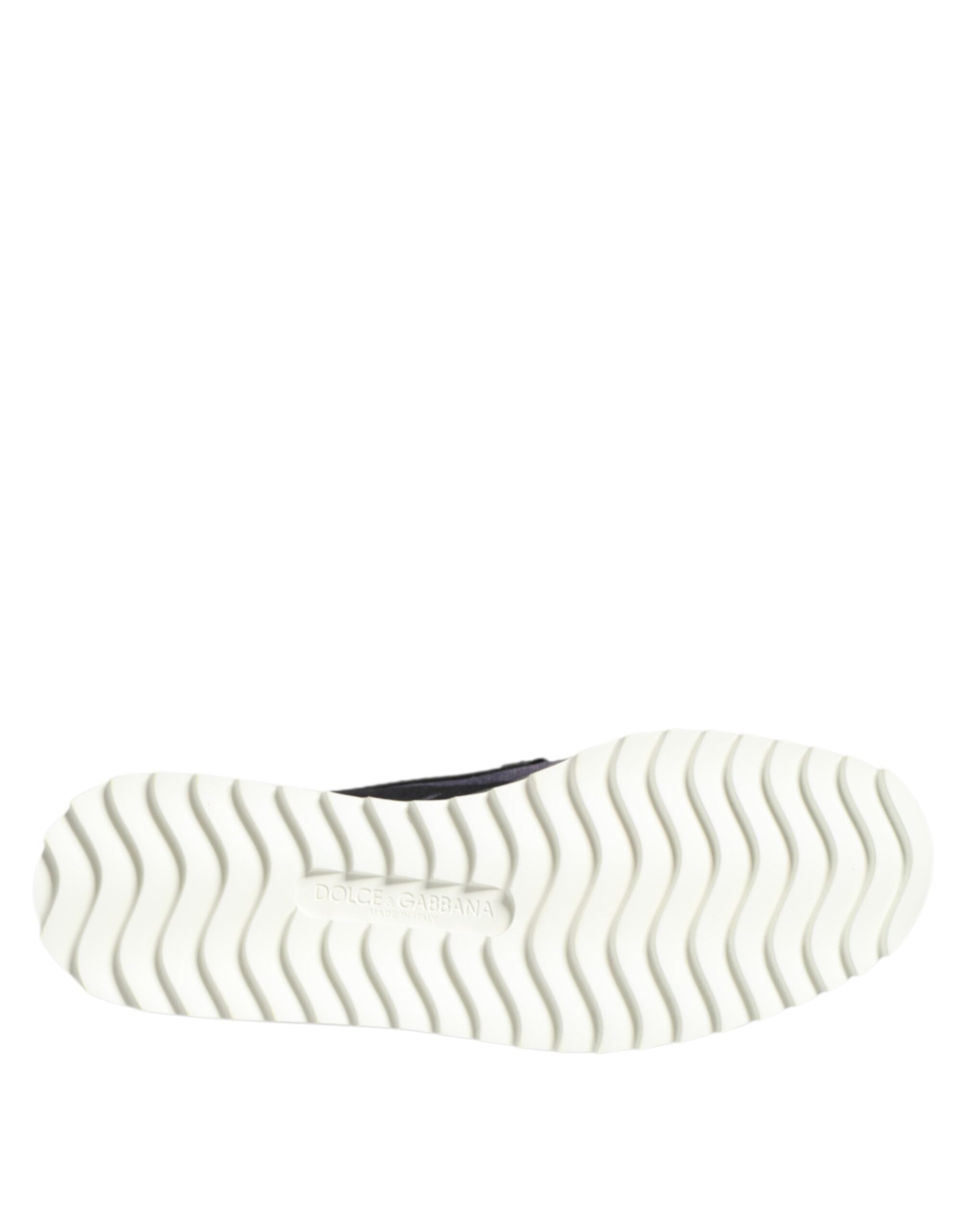 Baskets noires tropicales à enfiler pour homme Dolce &amp; Gabbana