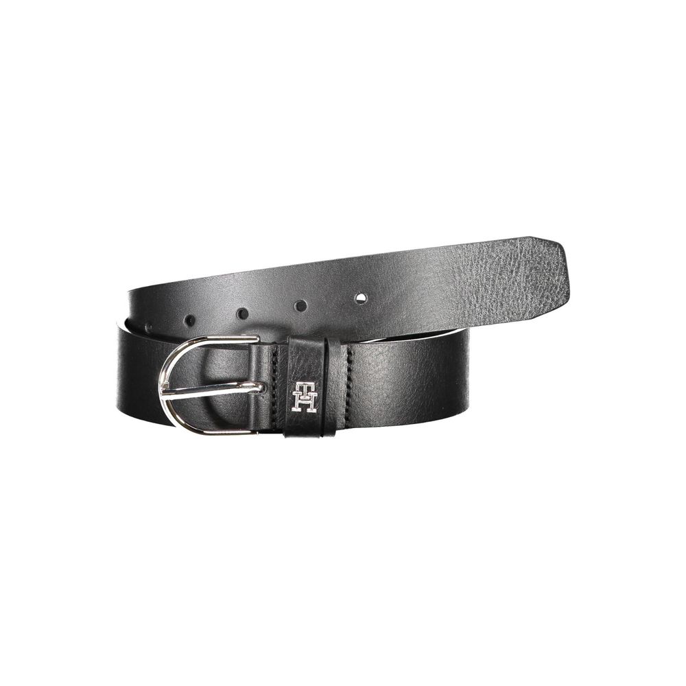 Tommy Hilfiger – Schwarzer Ledergürtel für Damen