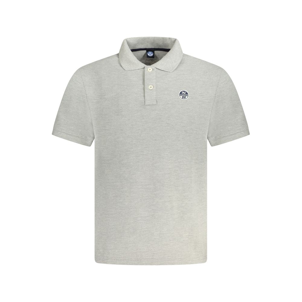 North Sails Herren Poloshirt aus brauner Baumwolle