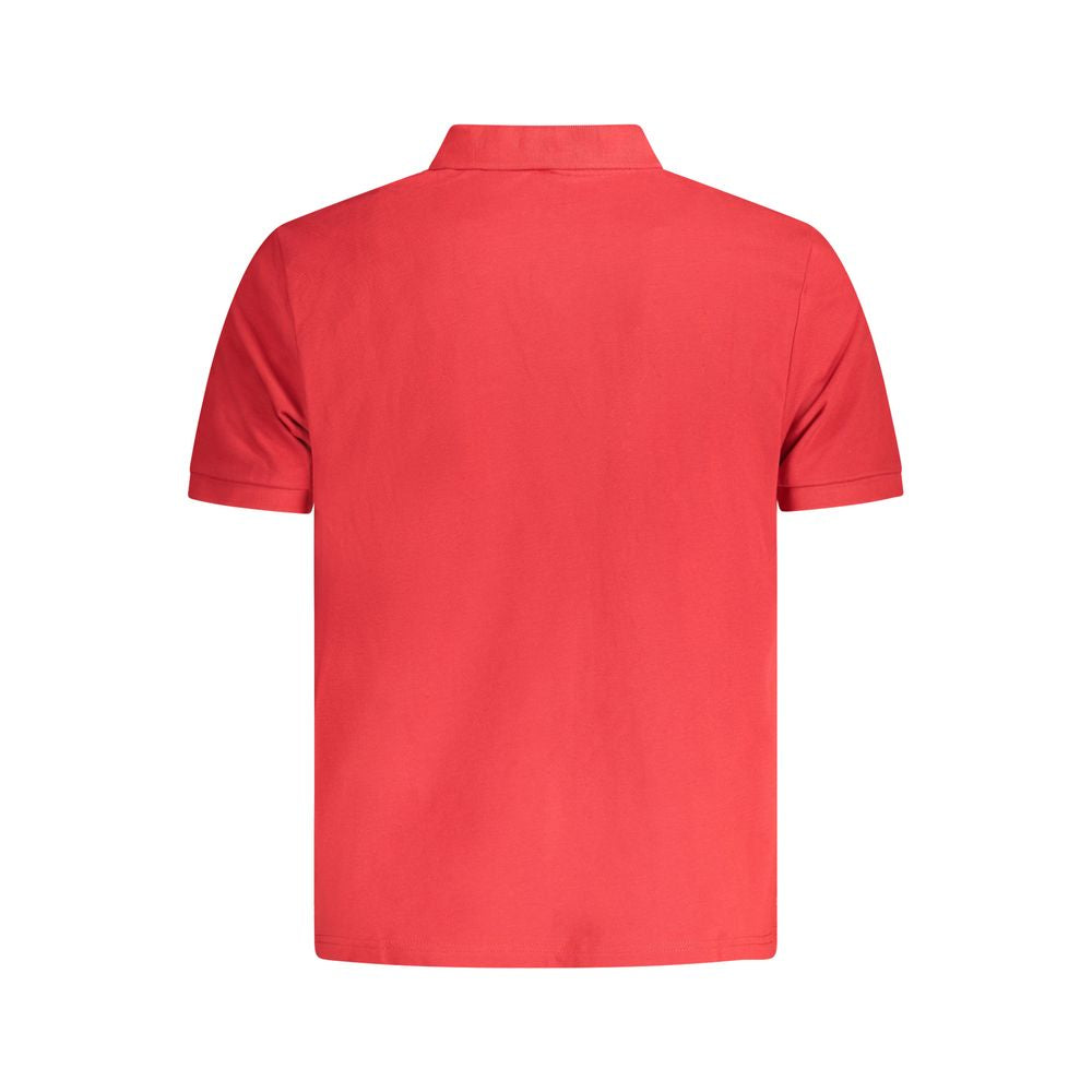 North Sails Herren Poloshirt aus roter Baumwolle