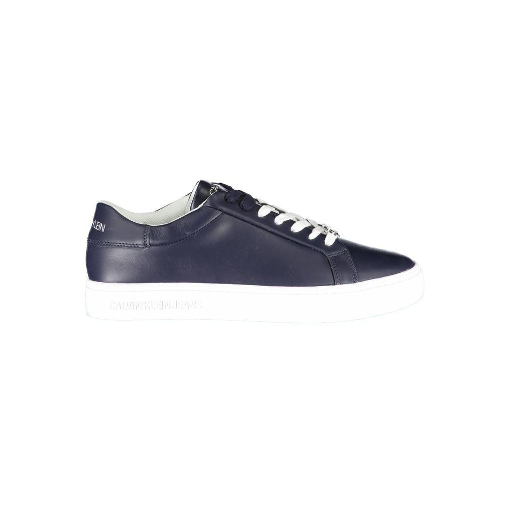 Baskets Calvin Klein en polyester bleu