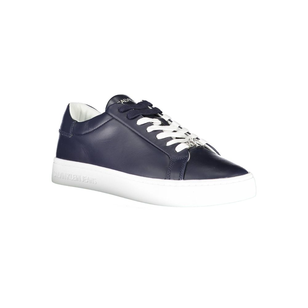 Baskets Calvin Klein en polyester bleu
