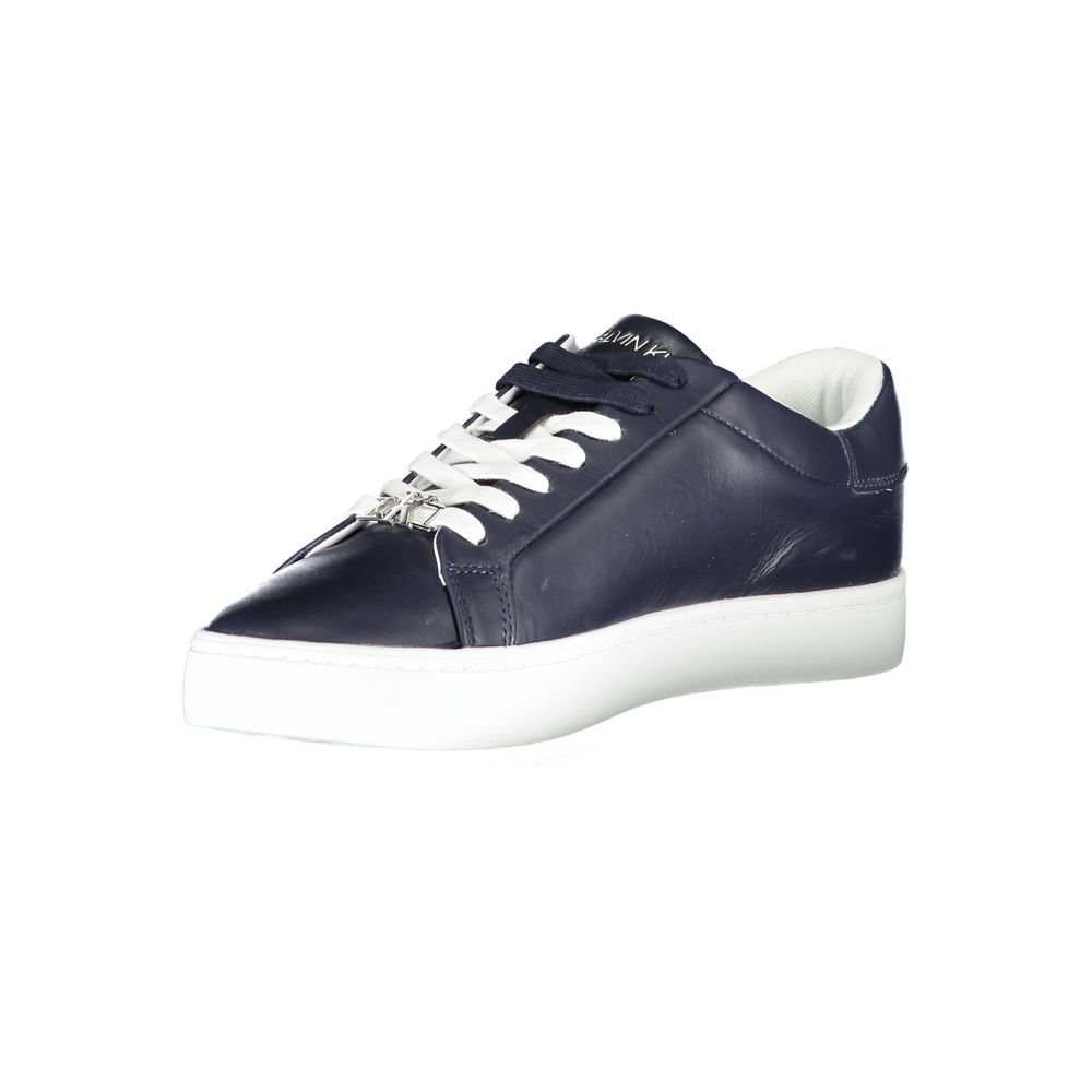 Baskets Calvin Klein en polyester bleu
