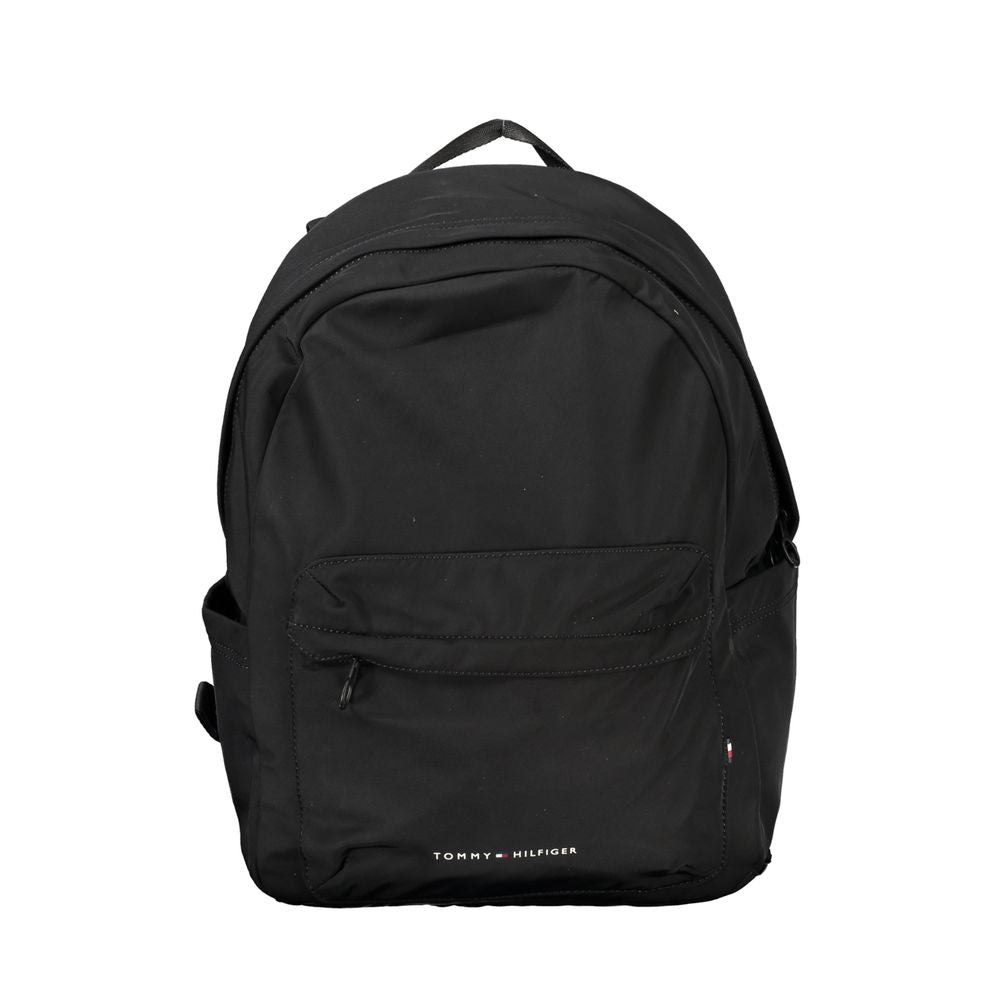 Sac à dos en polyester noir Tommy Hilfiger