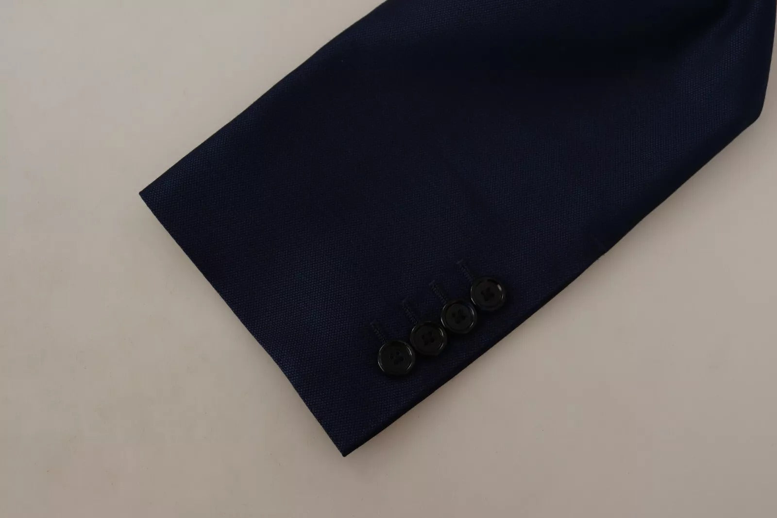 Blazer slim en laine bleu Martini Dolce &amp; Gabbana