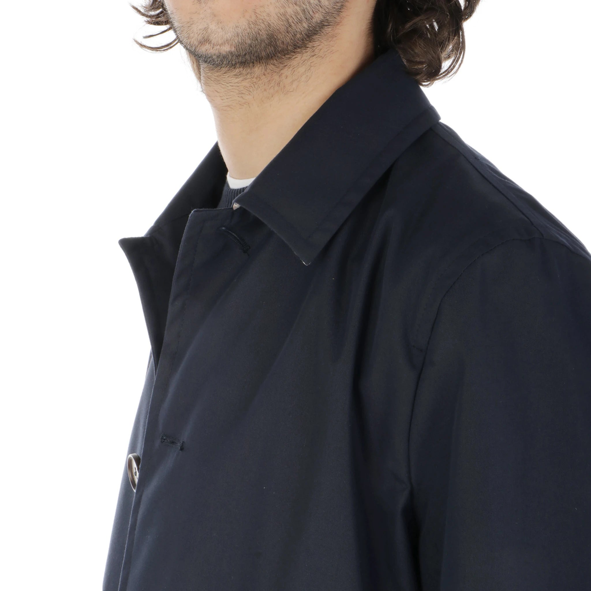 Aquascutum Trench Blue Man