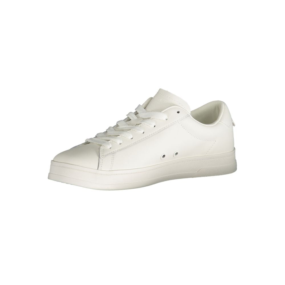 Baskets blanches en polyester Tommy Hilfiger
