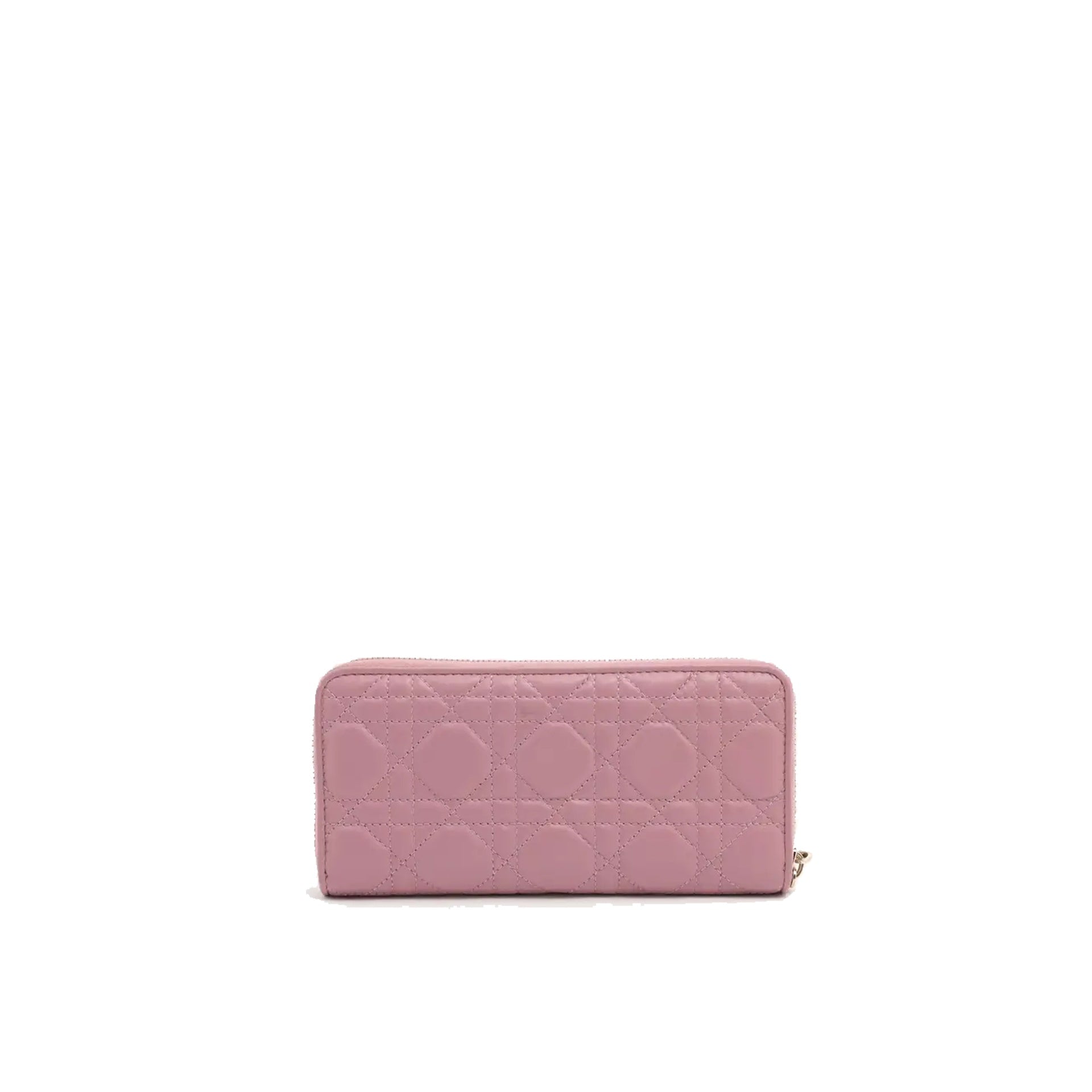Dior Lady Dior Leather Wallet
