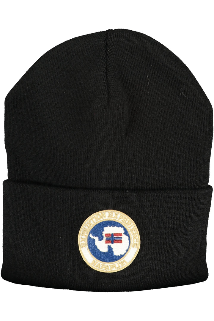 NAPAPIJRI BLACK MEN&#39;S BEANIE